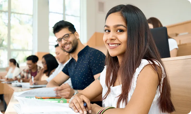 Students preparing for UPSC exam at Samkalp IAS Academy Coimbatore